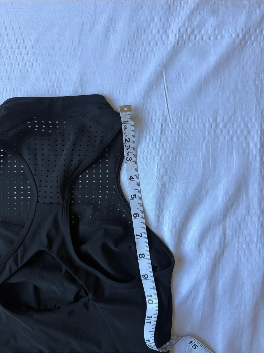 lululemon athletica Black Perforated Racerback Sports Bra✨
